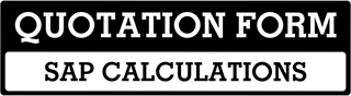SAP Calculations Quote  For Brixham